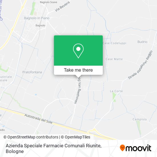 Azienda Speciale Farmacie Comunali Riunite map