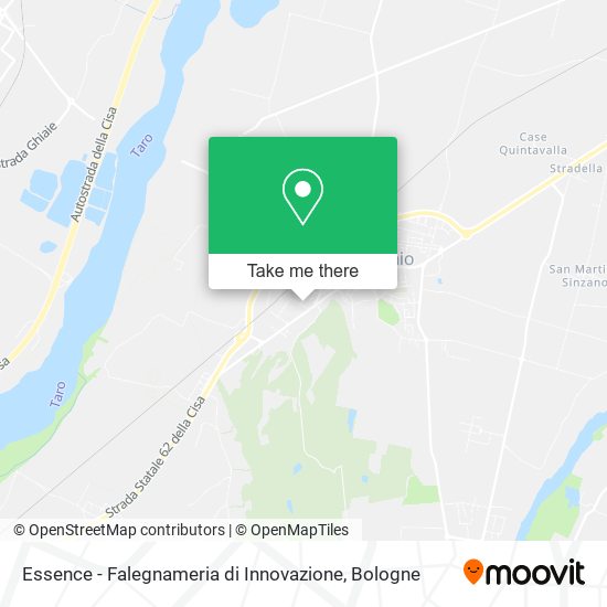 Essence - Falegnameria di Innovazione map