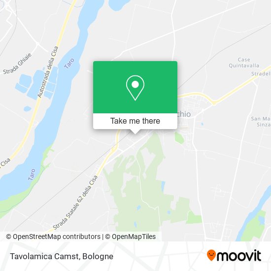 Tavolamica Camst map