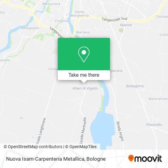 Nuova Isam-Carpenteria Metallica map
