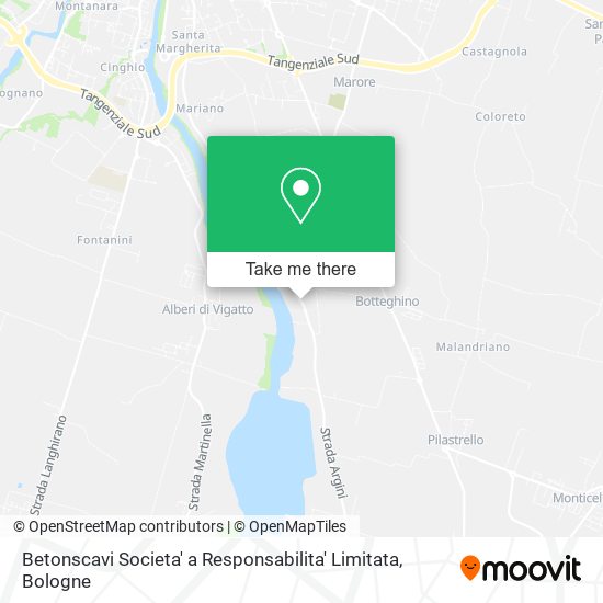 Betonscavi Societa' a Responsabilita' Limitata map