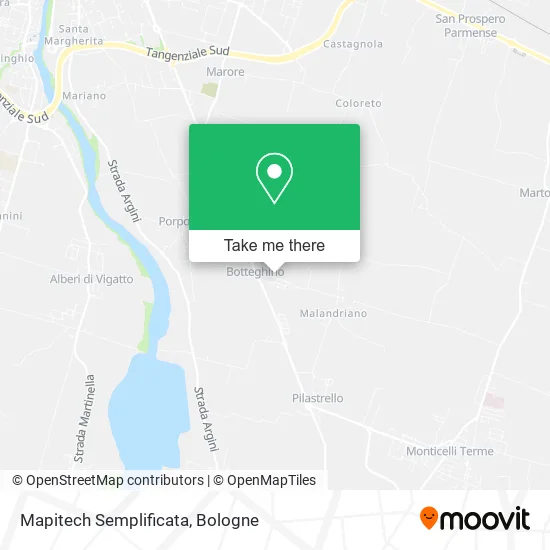 Mapitech Simplified map