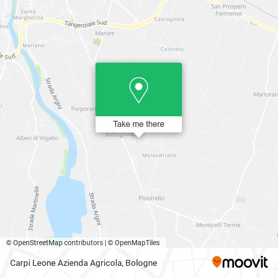 Carpi Leone Azienda Agricola map