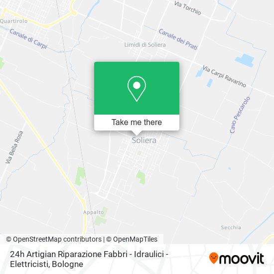 24h Artigian Riparazione Fabbri - Idraulici - Elettricisti map