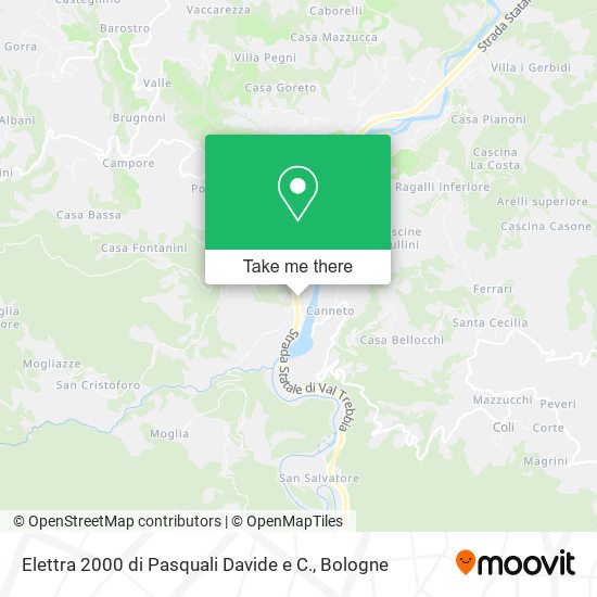 Elettra 2000 di Pasquali Davide e C. map