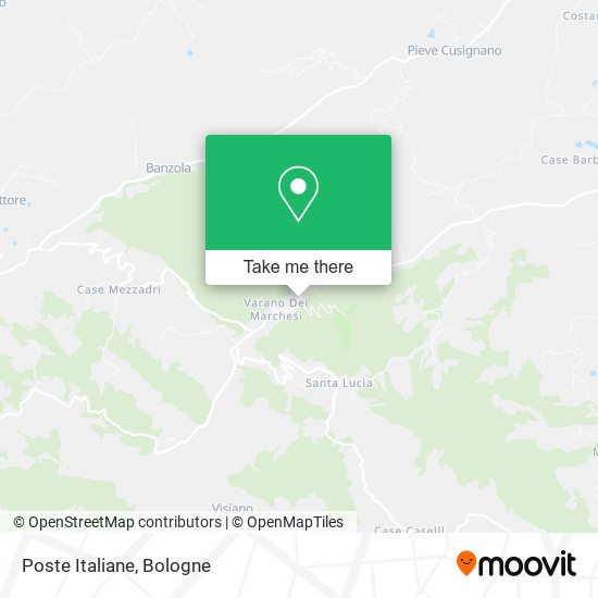 Poste Italiane map