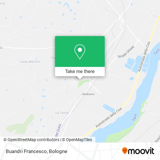 Buandri Francesco map