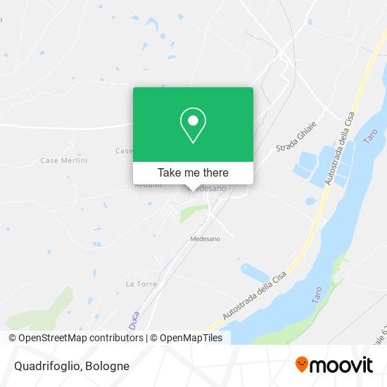 Quadrifoglio map