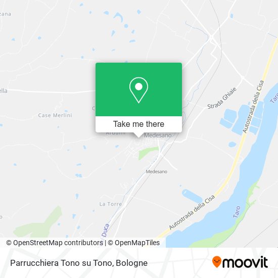 Parrucchiera Tono su Tono map