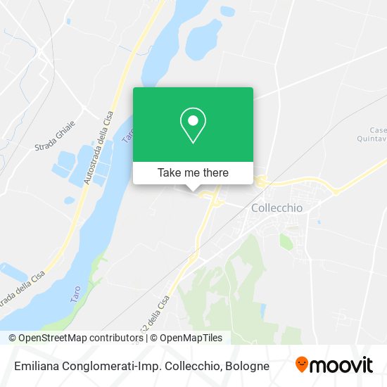 Emiliana Conglomerati-Imp. Collecchio map