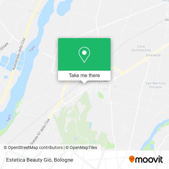 Estetica Beauty Giò map