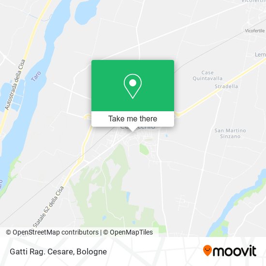 Gatti Rag. Cesare map