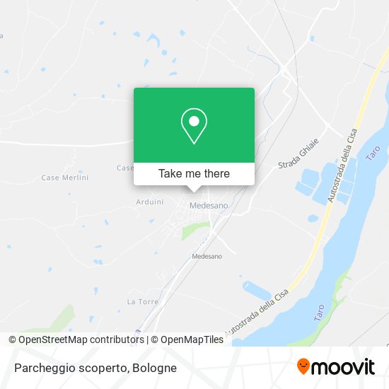 Parcheggio scoperto map
