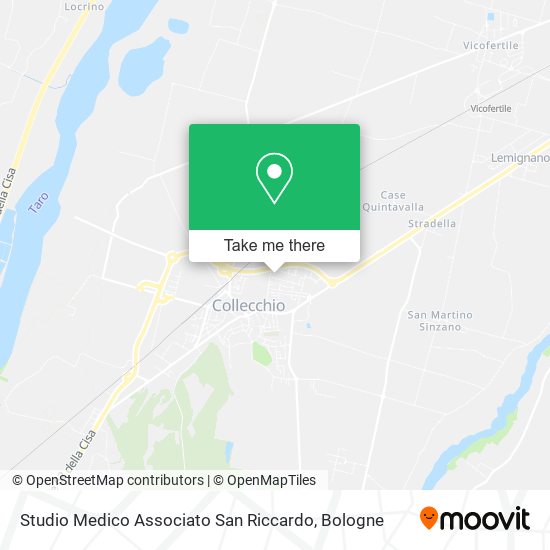 Studio Medico Associato San Riccardo map