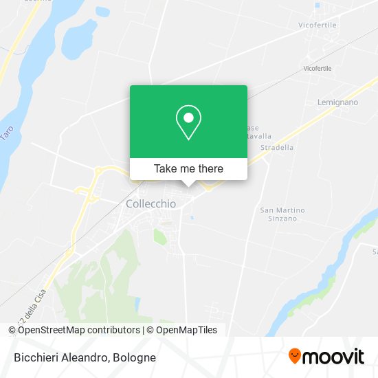 Bicchieri Aleandro map