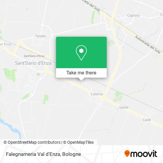 Falegnameria Val d'Enza map
