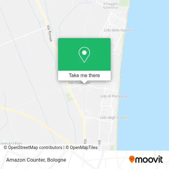 Amazon Counter map