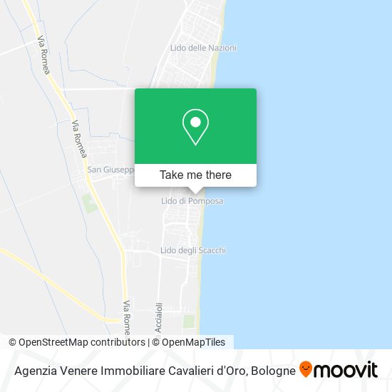 Agenzia Venere Immobiliare Cavalieri d'Oro map