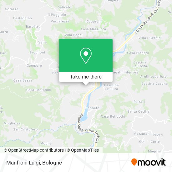 Manfroni Luigi map