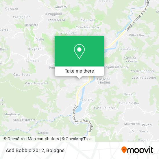 Asd Bobbio 2012 map