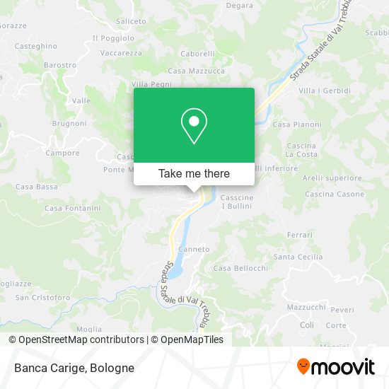 Banca Carige map
