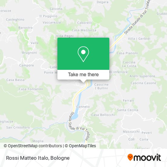 Rossi Matteo Italo map