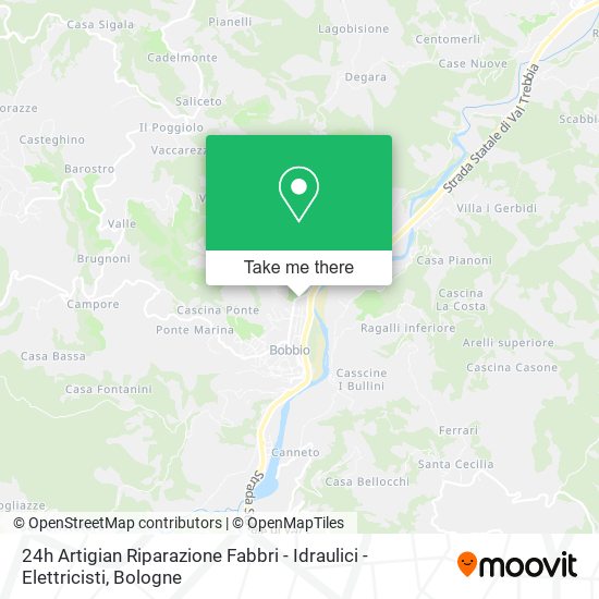 24h Artigian Riparazione Fabbri - Idraulici - Elettricisti map