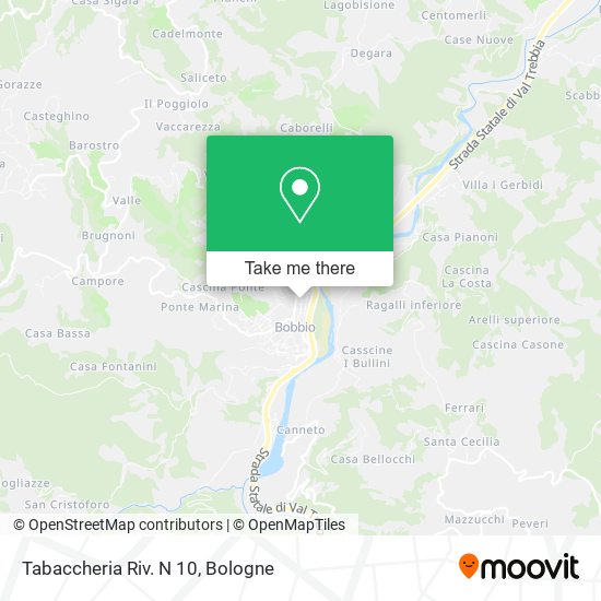 Tabaccheria Riv. N 10 map