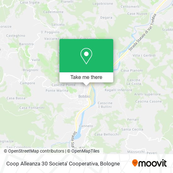 Coop Alleanza 30 Societa' Cooperativa map