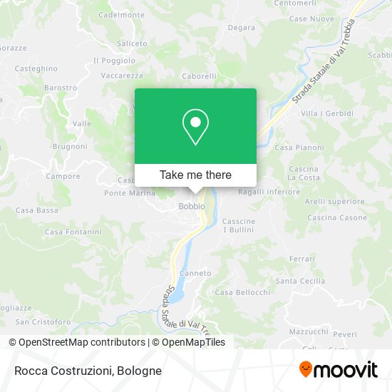 Rocca Costruzioni map
