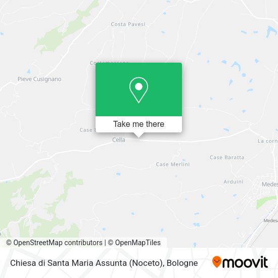 Chiesa di Santa Maria Assunta (Noceto) map