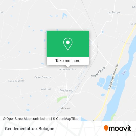 Gentlementattoo map