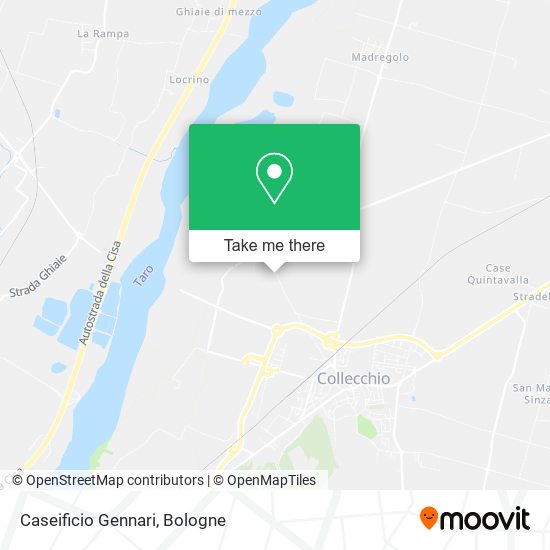 Caseificio Gennari map