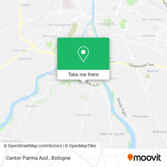 Center Parma Asd. map