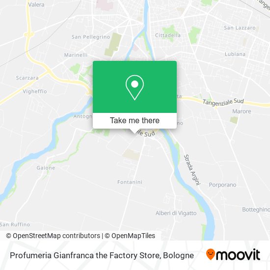 Profumeria Gianfranca the Factory Store map