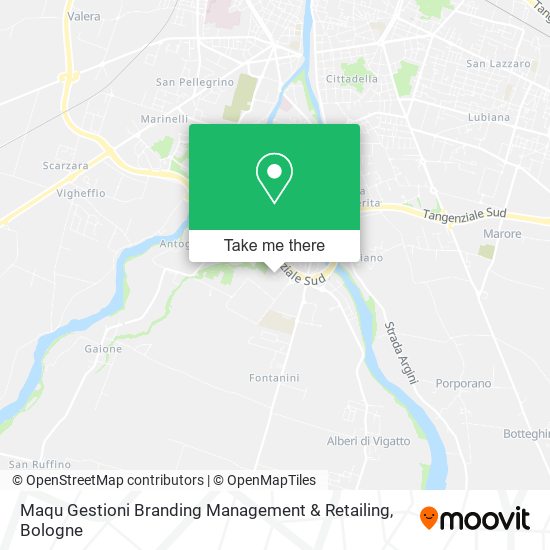 Maqu Gestioni Branding Management & Retailing map