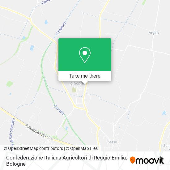 Confederazione Italiana Agricoltori di Reggio Emilia map