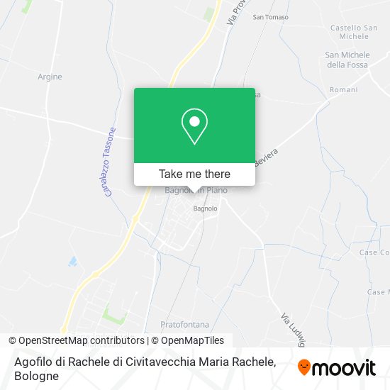 Agofilo di Rachele di Civitavecchia Maria Rachele map