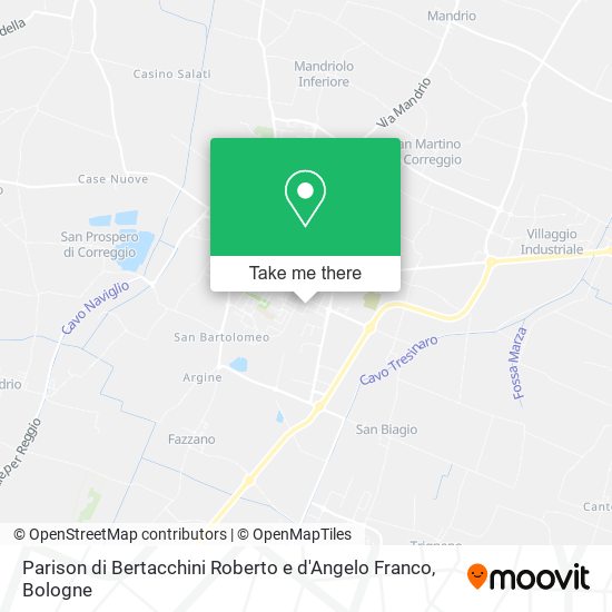 Parison di Bertacchini Roberto e d'Angelo Franco map