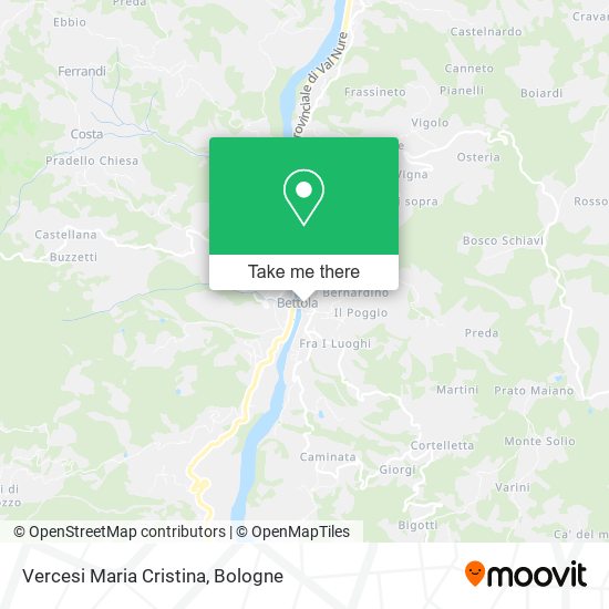 Vercesi Maria Cristina map