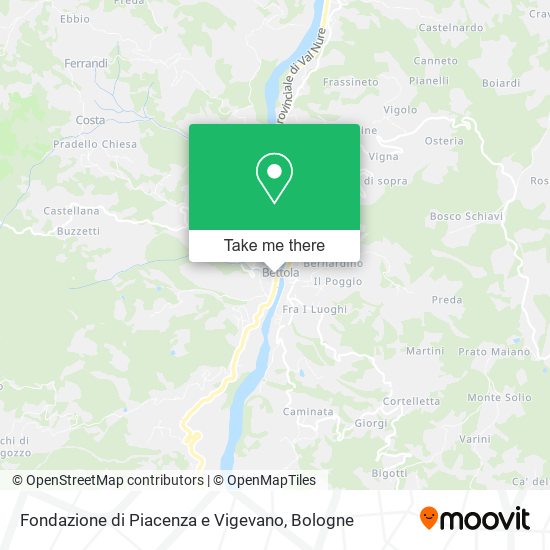 Fondazione di Piacenza e Vigevano map