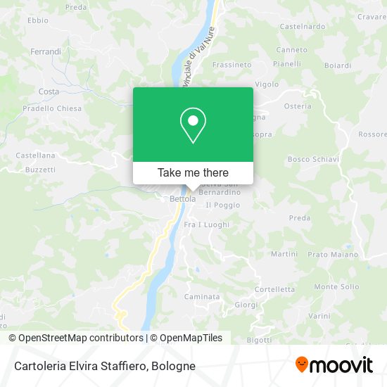 Cartoleria Elvira Staffiero map