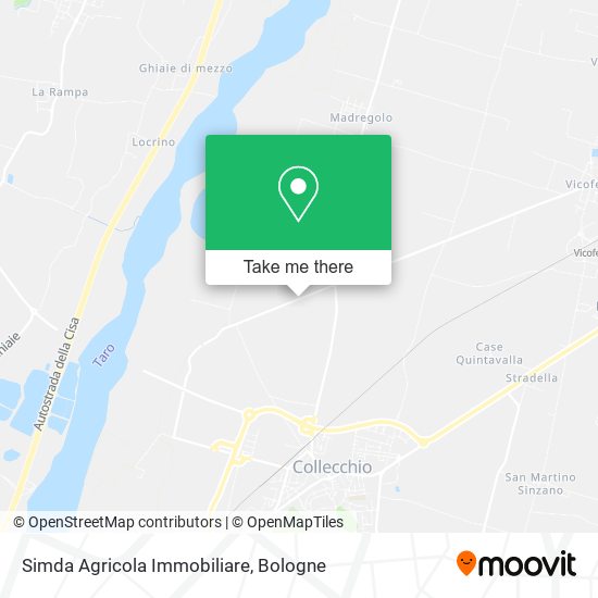 Simda Agricola Immobiliare map
