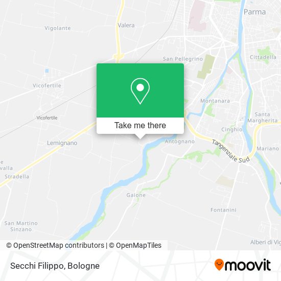 Secchi Filippo map