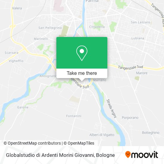 Globalstudio di Ardenti Morini Giovanni map