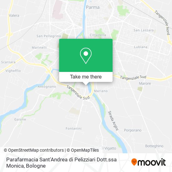 Parafarmacia Sant'Andrea di Pelizziari Dott.ssa Monica map