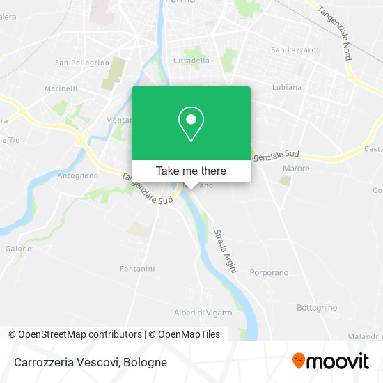 Carrozzeria Vescovi map