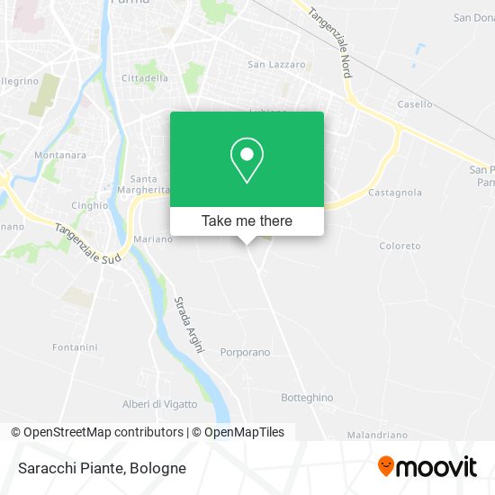 Saracchi Piante map