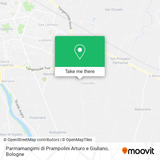 Parmamangimi di Prampolini Arturo e Giuliano map