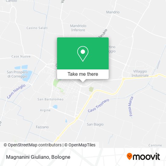 Magnanini Giuliano map